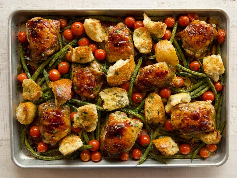 Italian Chicken Sheet Pan Supper