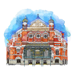 Illustration of the Belfast theatre
