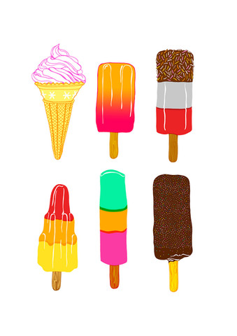 Ice lollies