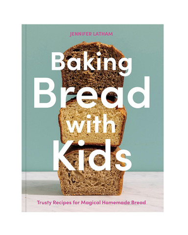 Front cover of a recipe book about bread.