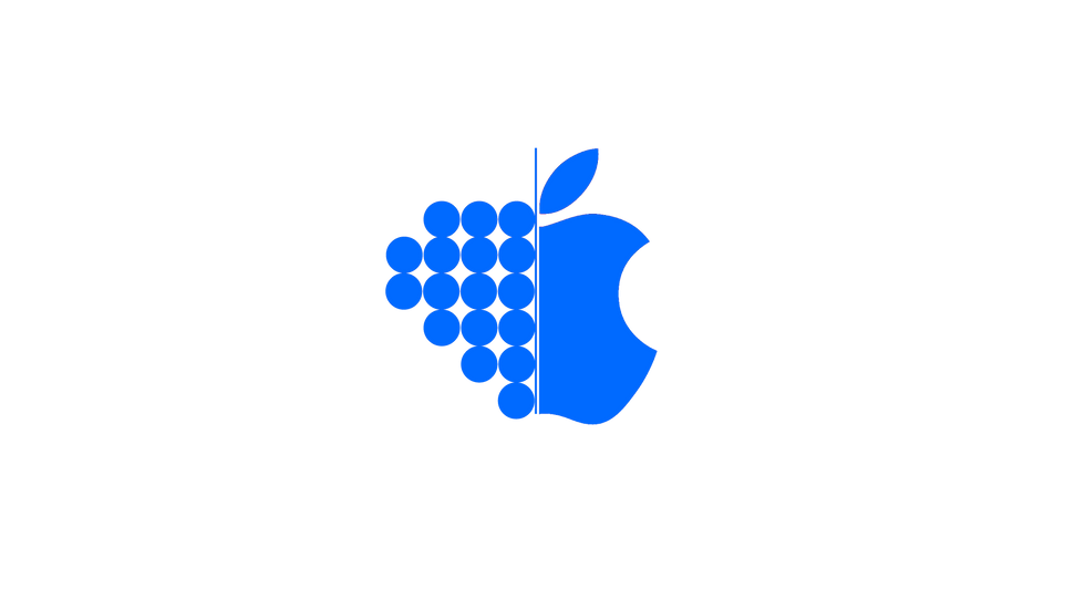 Grapple Logo - Azul