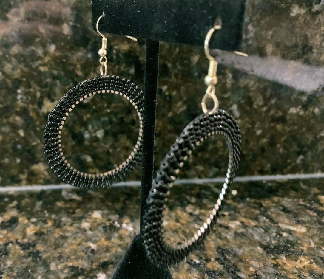 Black Stone Hoops