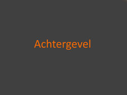 achtergevel