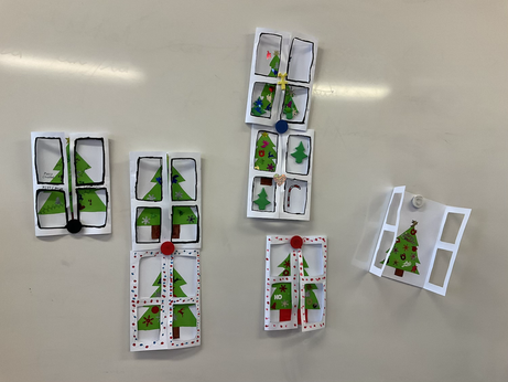 Look at our lovely art creations we have made in Shraigh N.S.