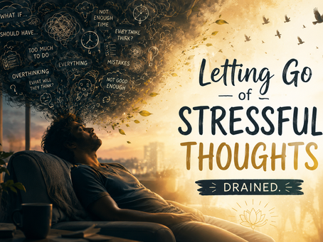 Letting Go of Stressful Thoughts: Why They Drain You