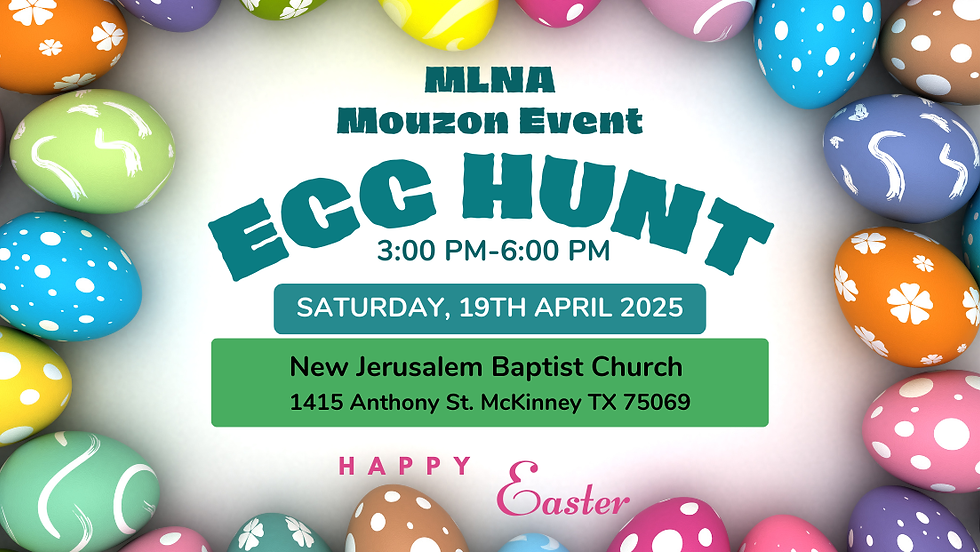La Loma Easter Held at New Jerusalem Baptist Church