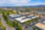 Aerial photo of an industrial business park in Arizona