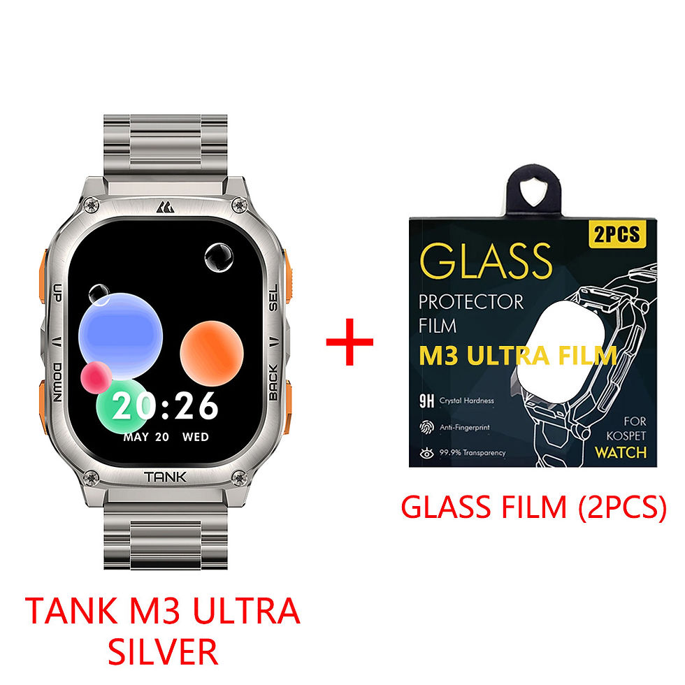 Miniatura: 2025 New KOSPET TANK M3 Ultra GPS Smartwatch For Men Waterproof 5ATM AMOLED AOD 