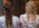 Natural curly Bridal hair