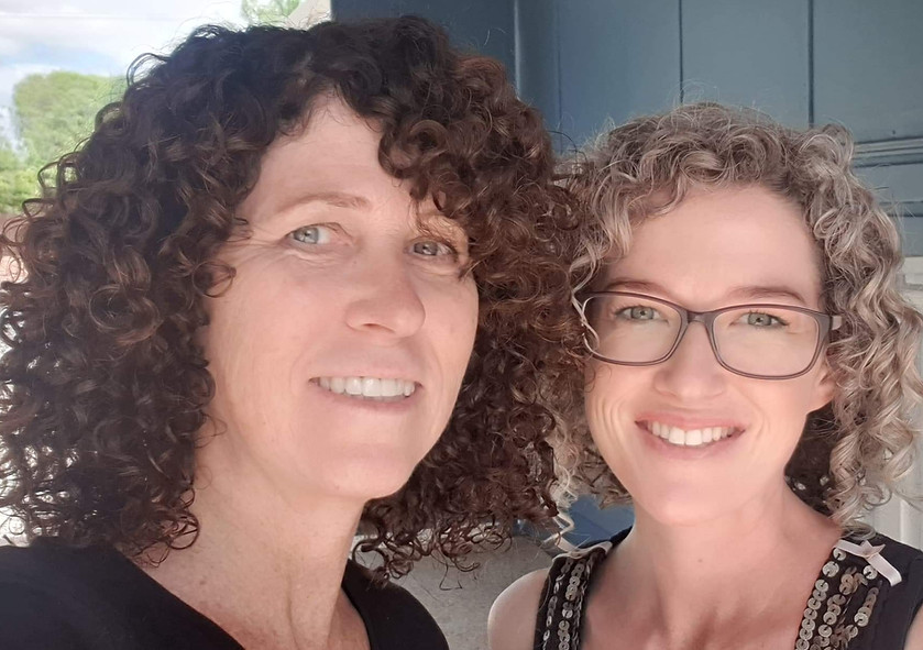 Curly hair client and stylist - Busselton WA