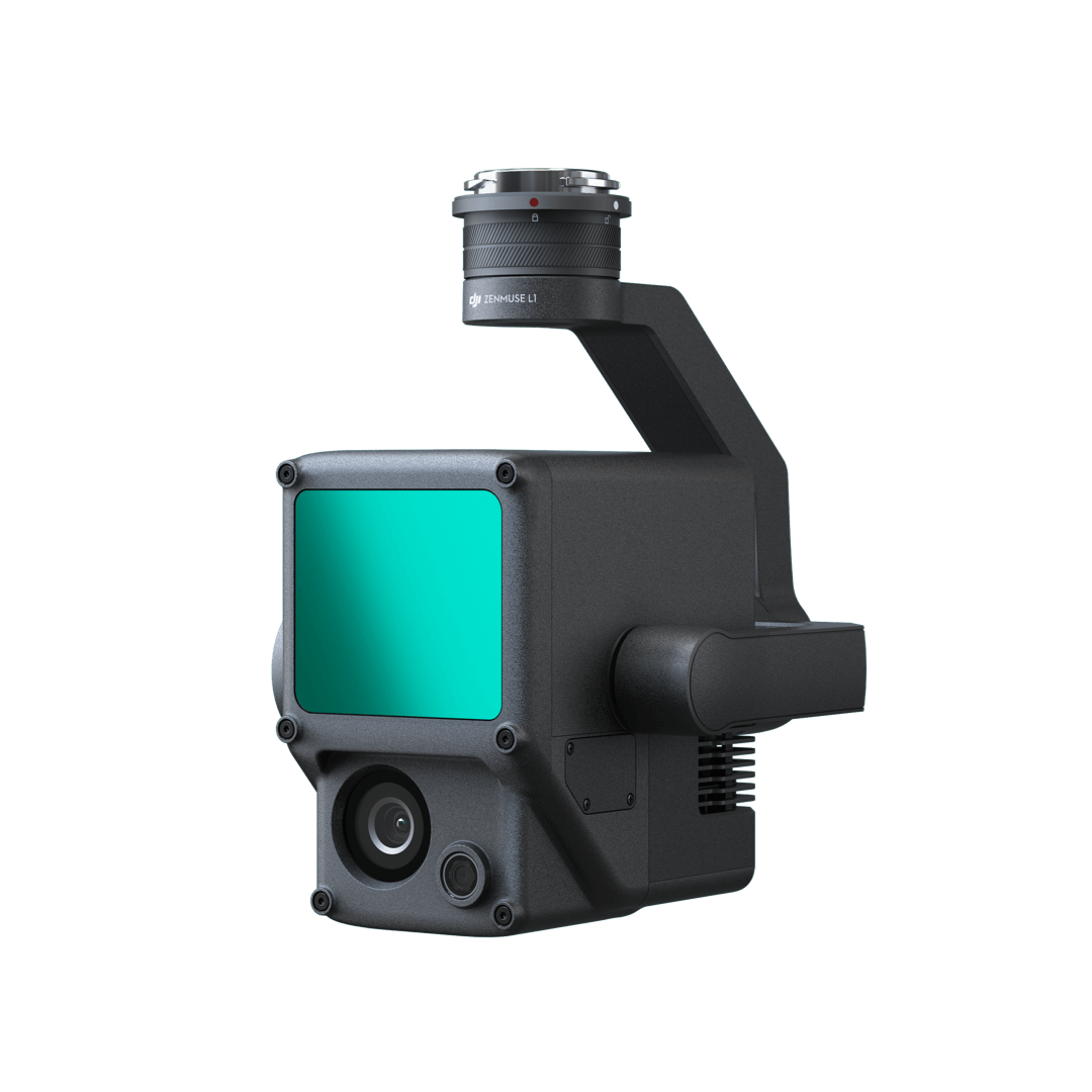 DJI Zenmuse L1 は、Livox LiDAR・高精度IMU・1インチCMOSカメラを統合した3D測量ペイロードです。