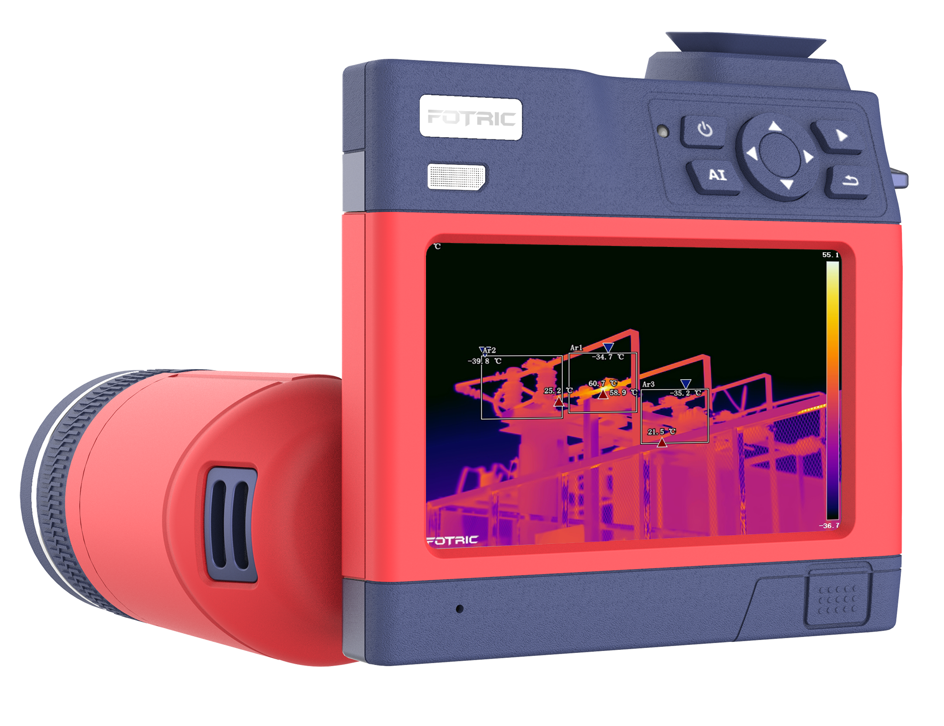 FOTRIC P-series High-Performance Thermal Camera は、高性能ハンドヘルドサーモグラフィシリーズです。