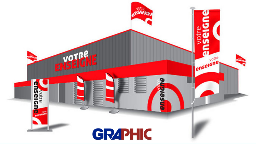 Pose de support publicitaire
