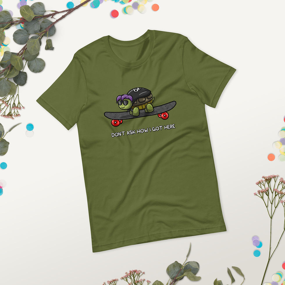 Thumbnail: Jeff "Don't Ask How I Got Here" Unisex t-shirt