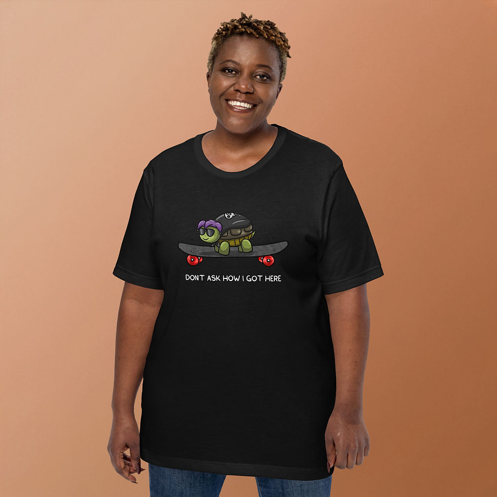 Thumbnail: Jeff "Don't Ask How I Got Here" Unisex t-shirt