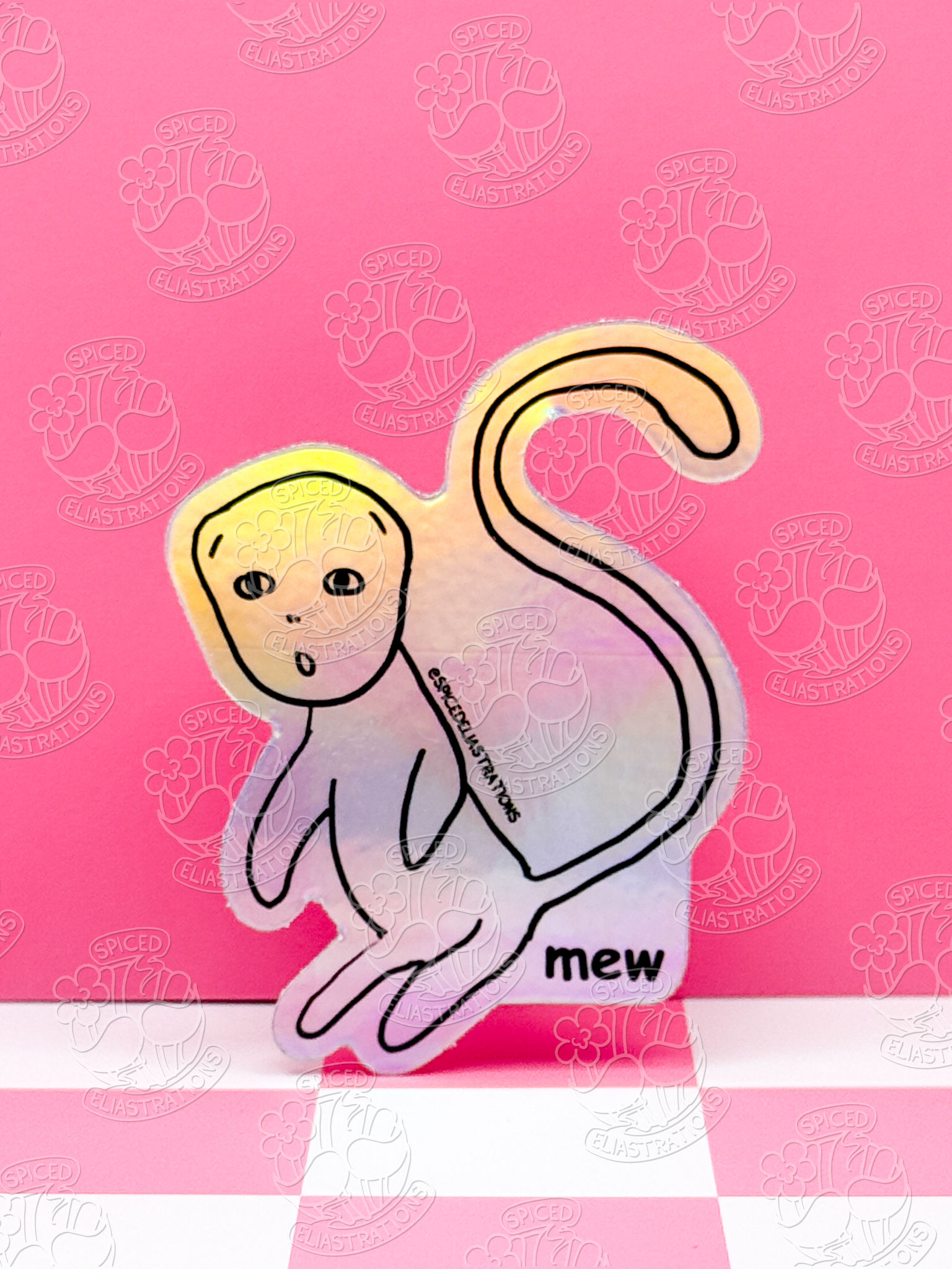 Drunk Legendary Baby Monster Sticker