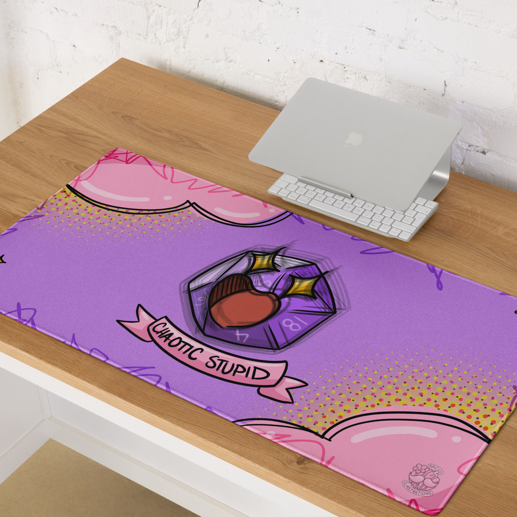 Chaotic Stupid Gaming mouse pad