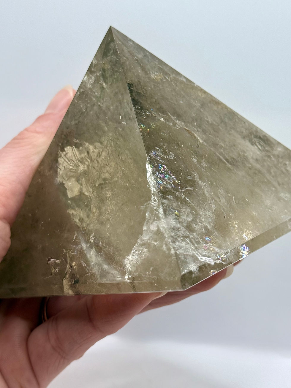 Thumbnail: Smoky Quartz Pyramids 