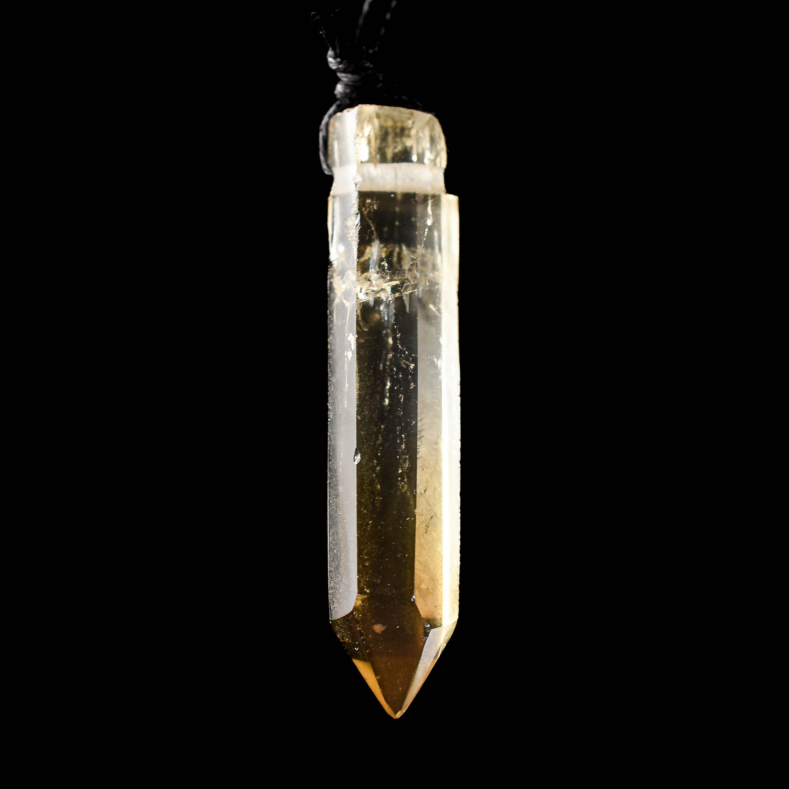 Citrine Point Pendant