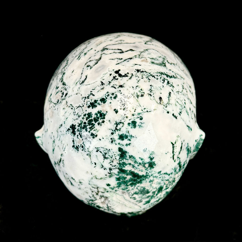 Thumbnail: Moss Agate Fairy Alien Elf