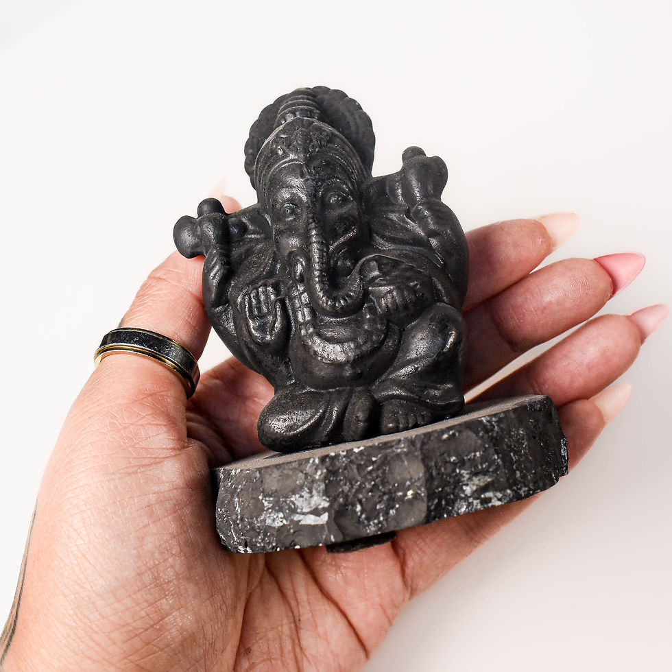 Thumbnail: Shungite Ganesha Figure