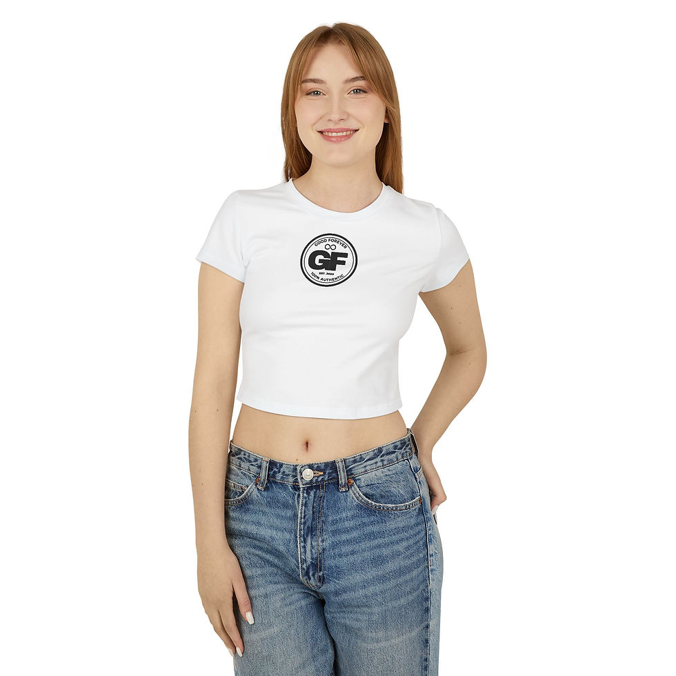 Thumbnail: GF Women's Baby Crop Top Tee