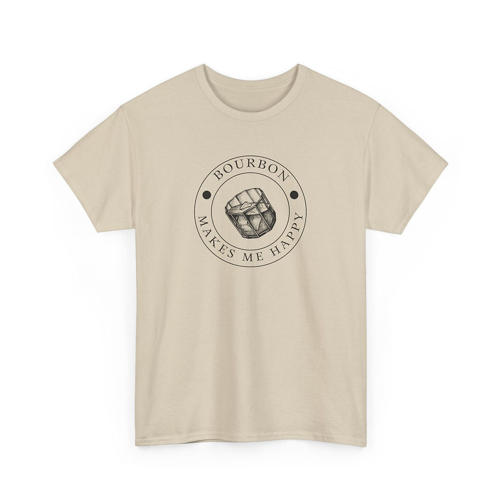 Thumbnail: Bourbon Makes Me Happy Unisex Tee