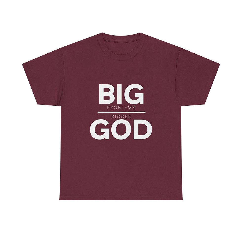 Thumbnail: BIG GOD Unisex Heavy Cotton Tee