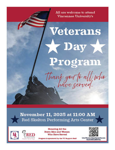 Veteran’s Day Program Promotional Designs