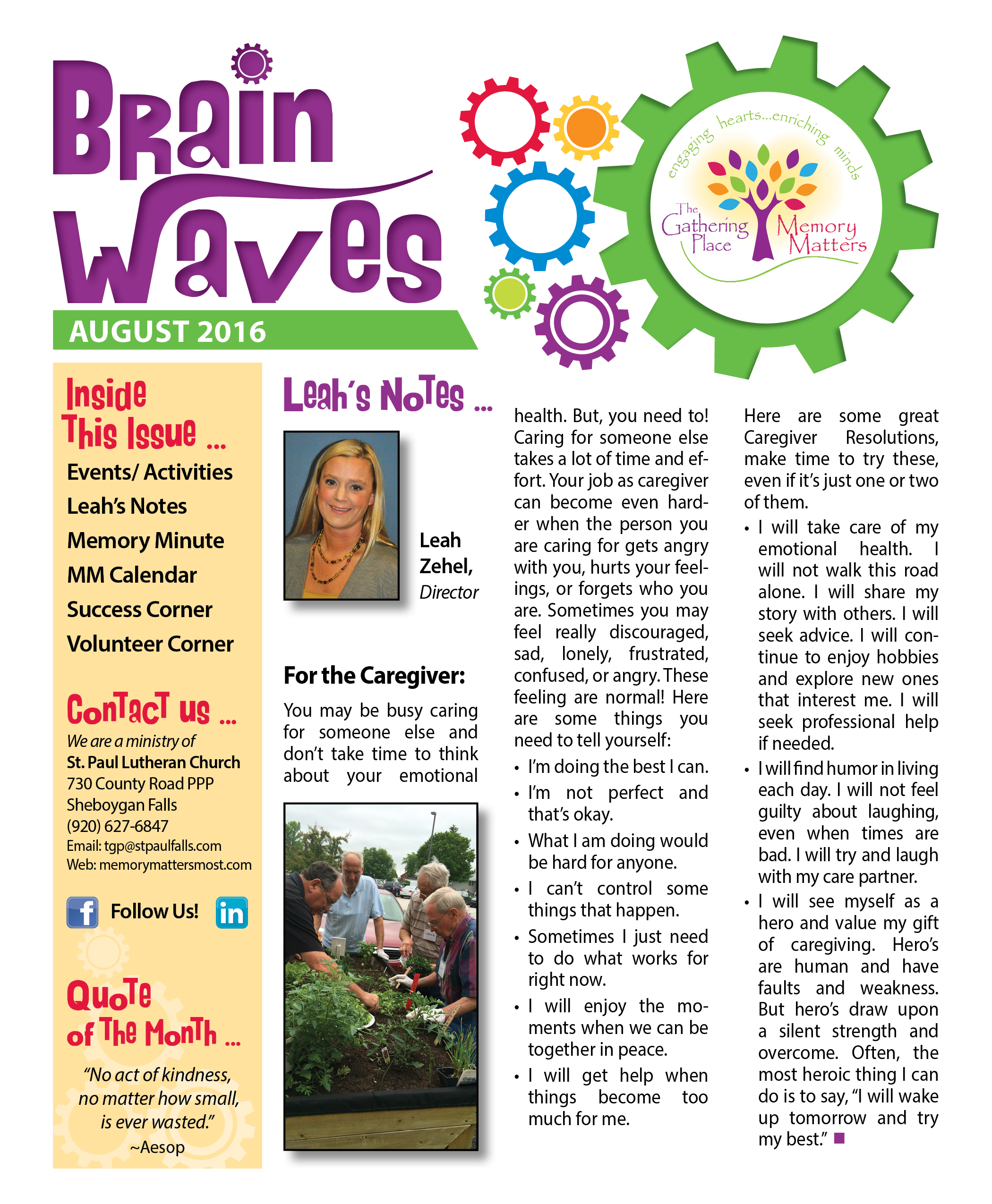 TheGatheringPlace_Newsletter_August2016