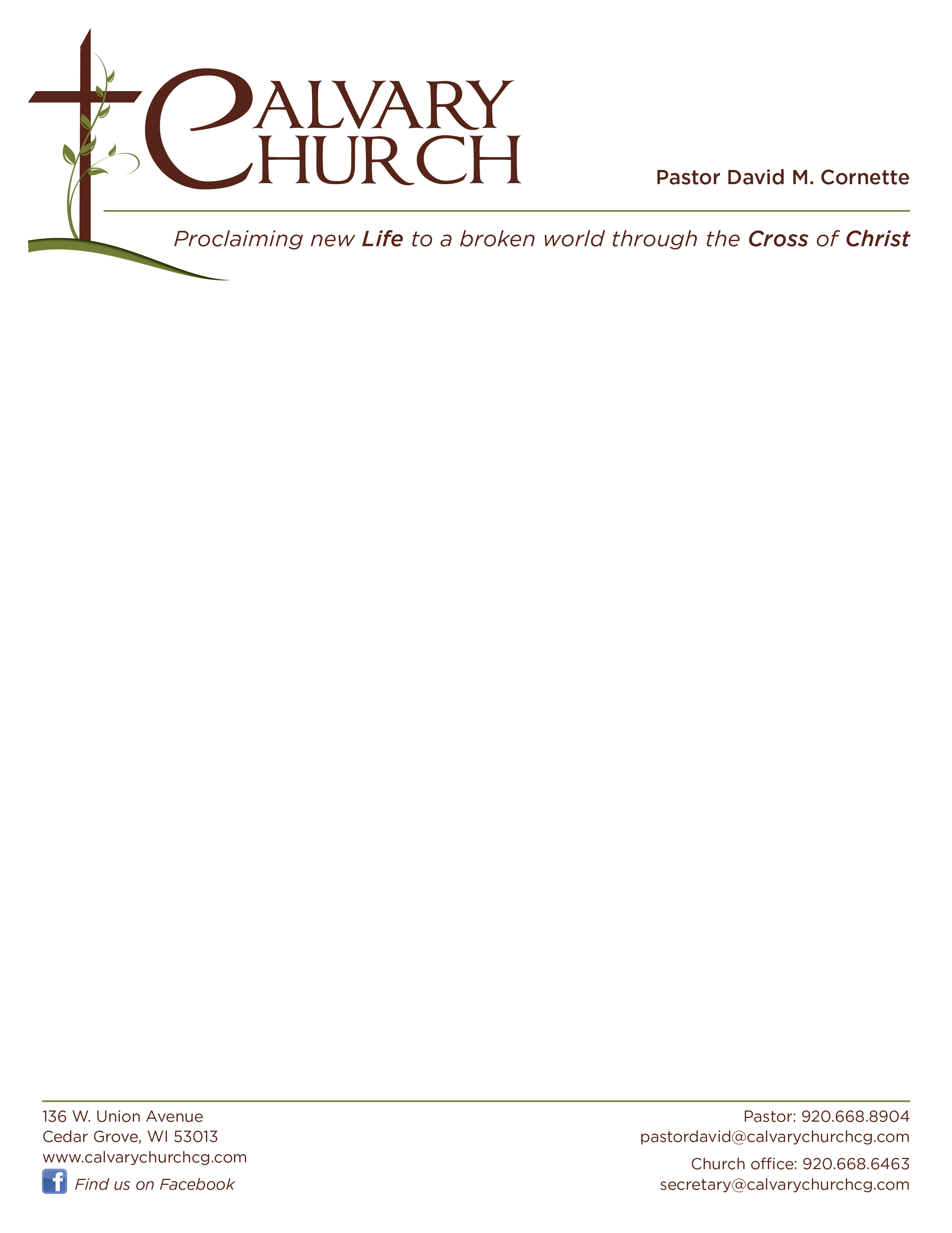 CalvaryLetterhead
