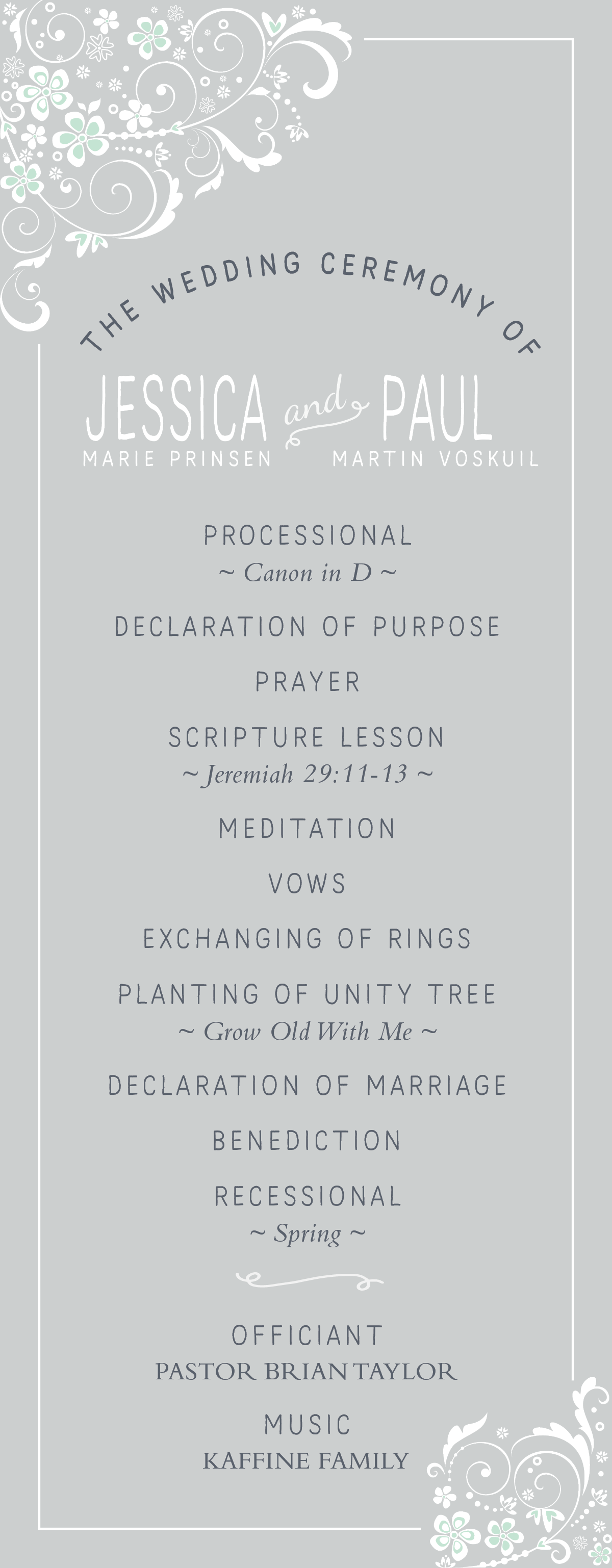 Prinsen_Voskuil_wedding_program