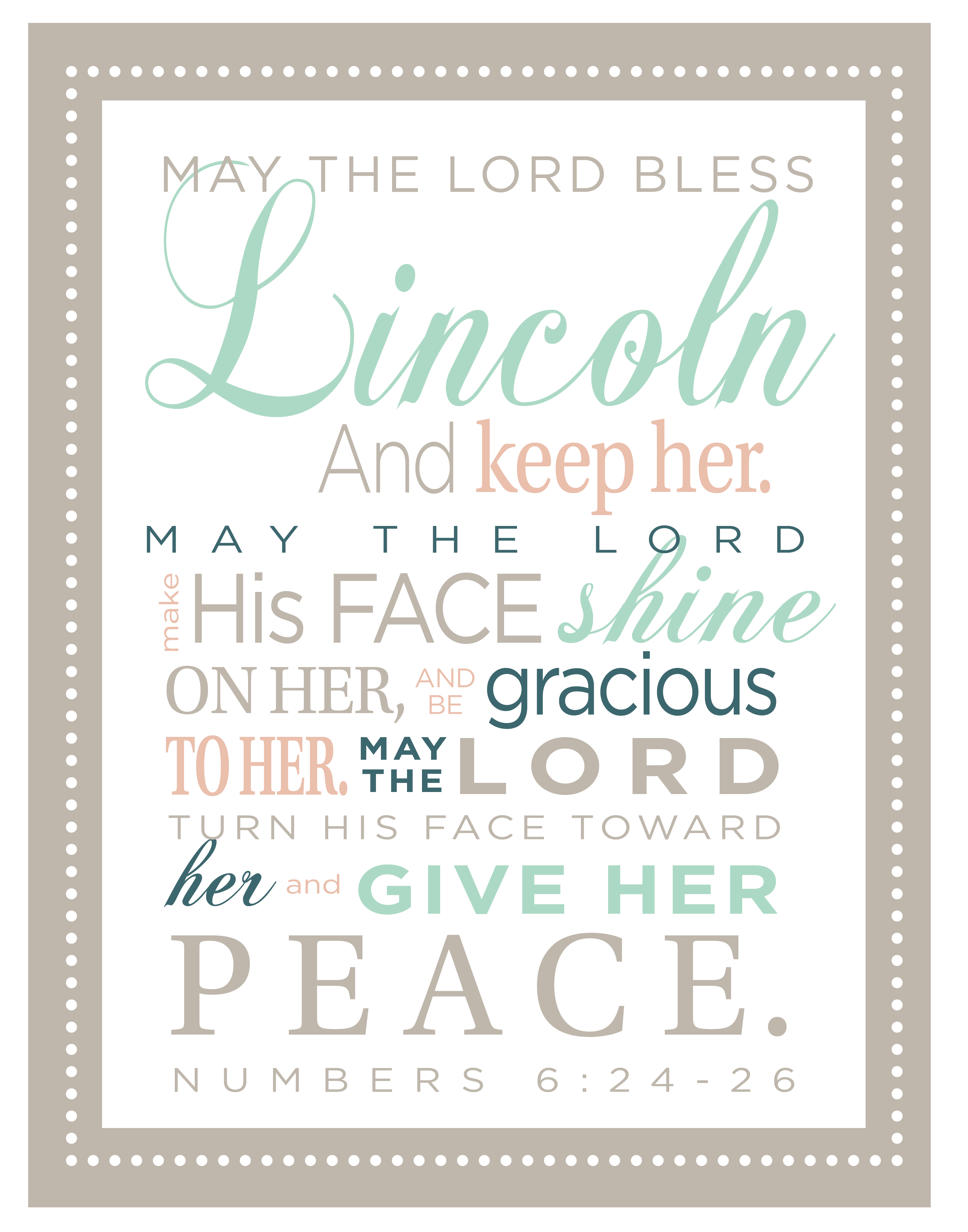 Lincoln plaque