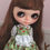 Thumbnail: Blythe/Pullip sweet strawberry dress [green]