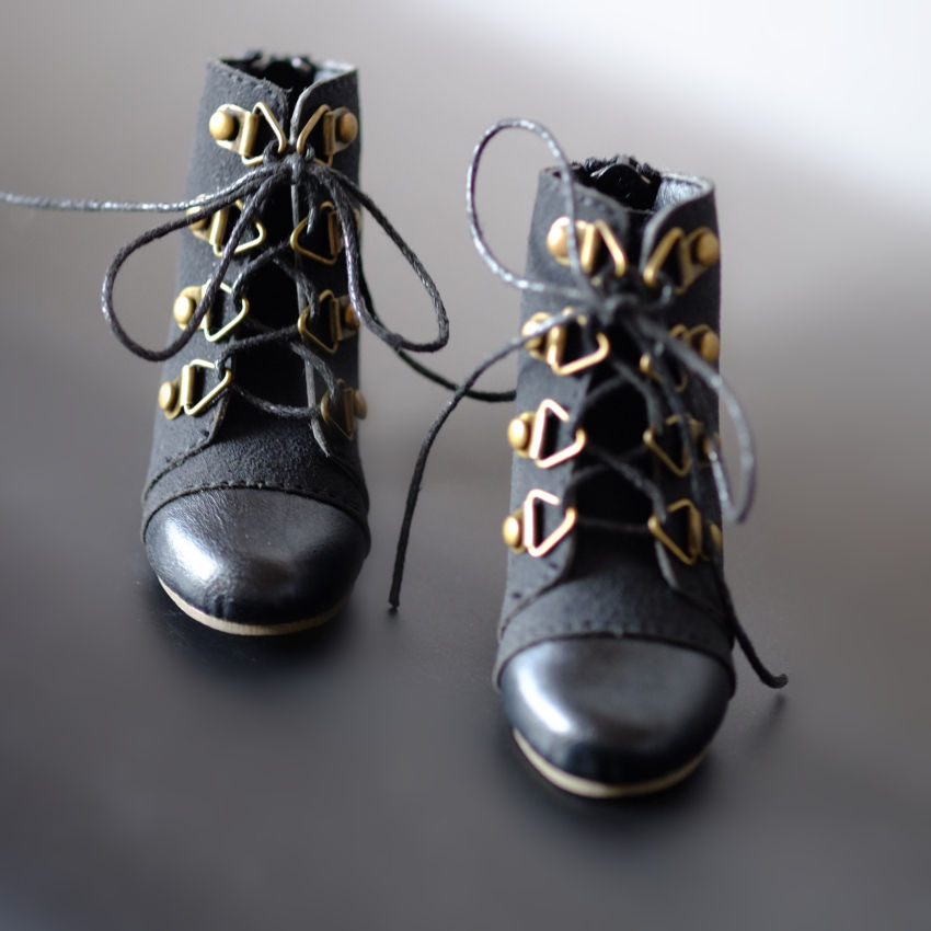 Thumbnail: 1/4 BJD MSD shoes matte leather boots 4 colors