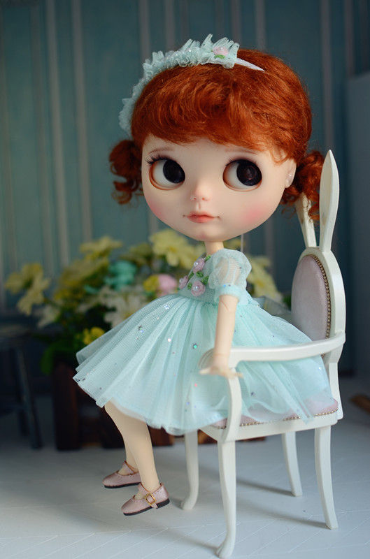 Thumbnail: Blythe pullip 12“ outfit dress clothes mmk azone jerry berry