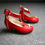Thumbnail: 12”Blythe/Pullip/mmk/JerryB shoes red devil heels