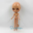 Thumbnail: 12"Blythe make up face head +original body light tan brown skin