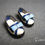 Thumbnail: 12”Blythe/Pullip/mmk/JerryB shoes metal navy flat