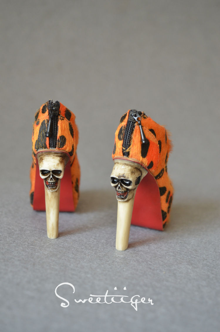 Thumbnail: 1/3 BJD shoes [heel queen]