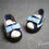 Thumbnail: 12”Blythe/Pullip/mmk/JerryB shoes metal navy flat