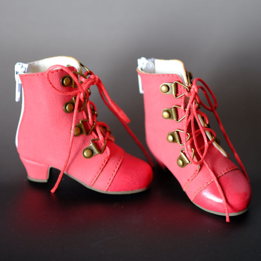 Thumbnail: 1/4 BJD MSD shoes matte leather boots 4 colors