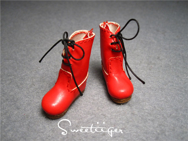 Thumbnail: 12”Blythe/Pullip/mmk/JerryB shoes cute boots
