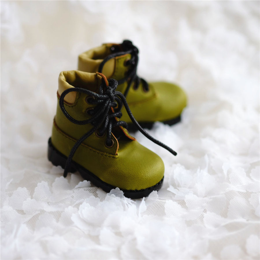 Thumbnail: sweetiiger 1/4 BJD shoes lace boots MSD MDD VINTAGE Super Dollfie mini fee AF DK Luts