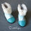 Thumbnail: 1/6 BJD blue fur snow boots