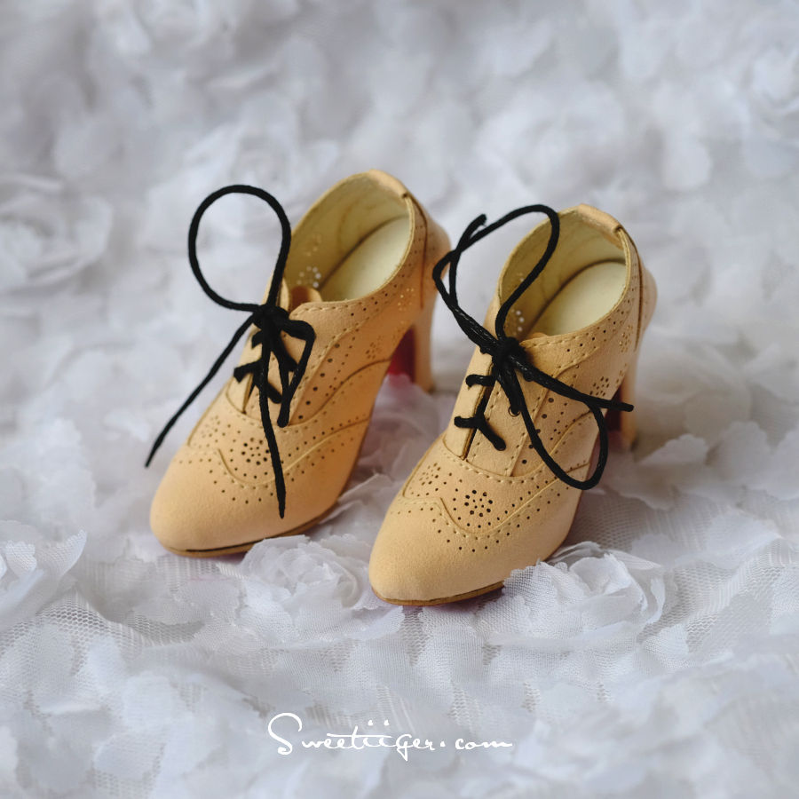 Thumbnail: 1/3 BJD shoes classic elegant matte nude color