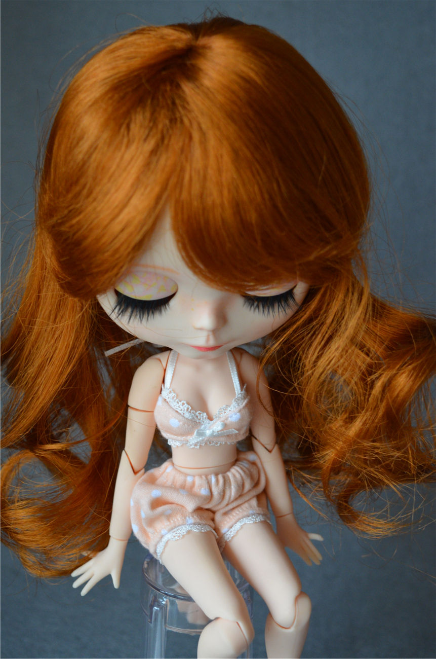 Thumbnail: Blythe/Pullip 8-10" Doll fantasy wig [Honey jar]