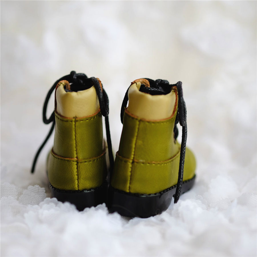 Thumbnail: sweetiiger 1/4 BJD shoes lace boots MSD MDD VINTAGE Super Dollfie mini fee AF DK Luts