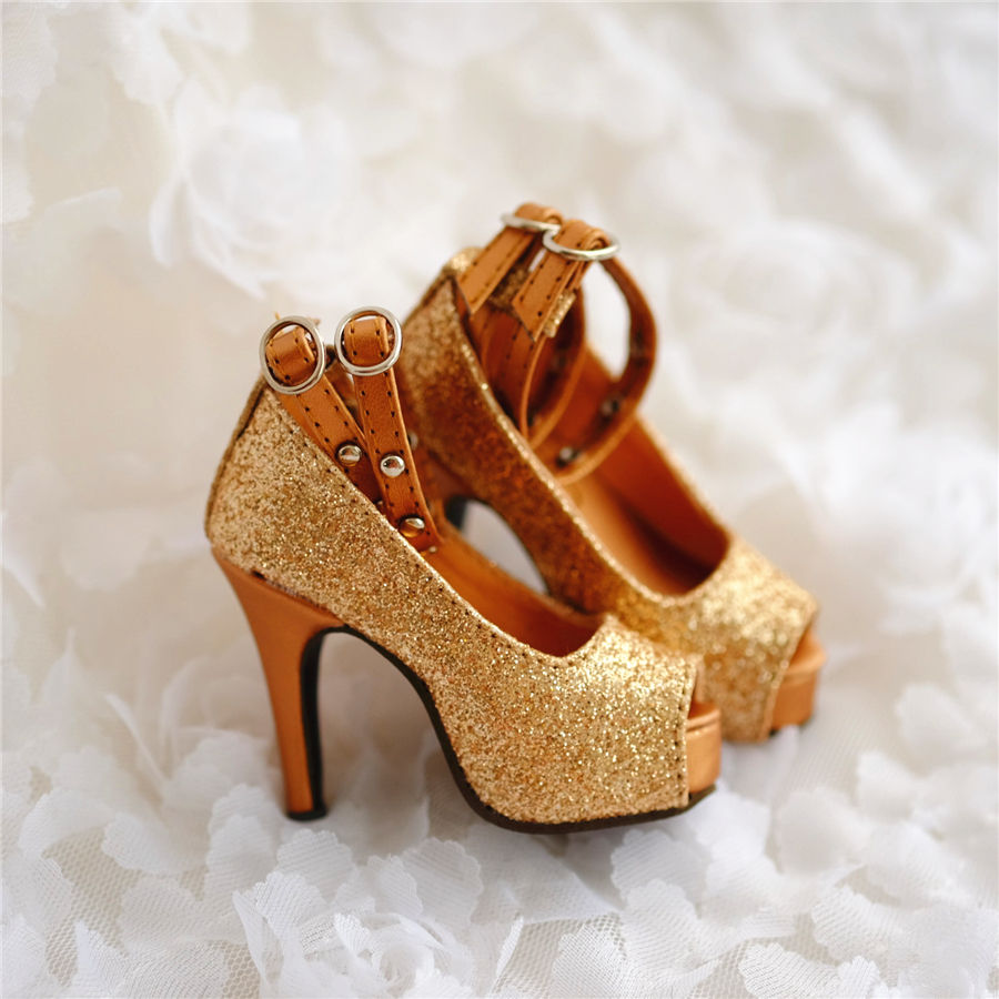 Thumbnail: 1/4 BJD MSD shoes OOAK volks boots outfit