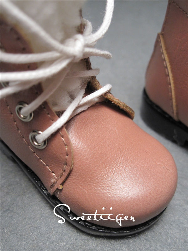 Thumbnail: 1/4 BJD shoes snow fur boots